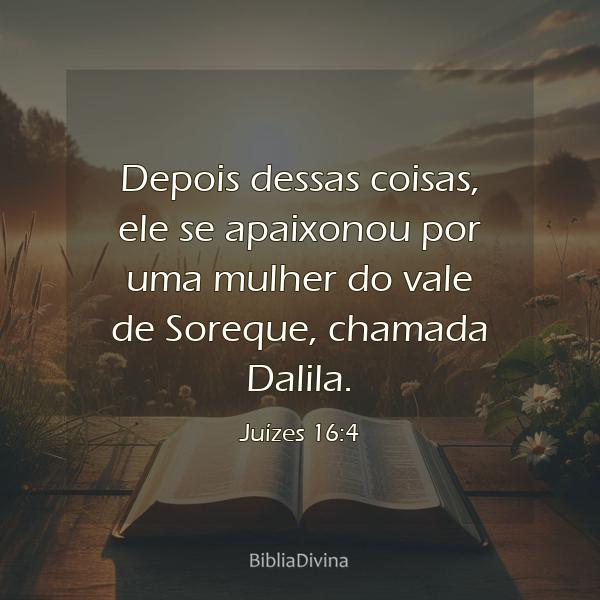 Juízes 16:4