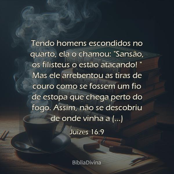 Juízes 16:9