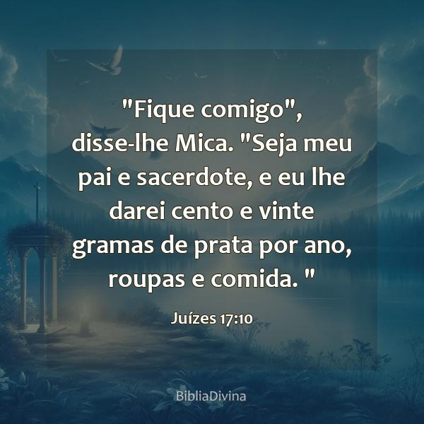 Juízes 17:10