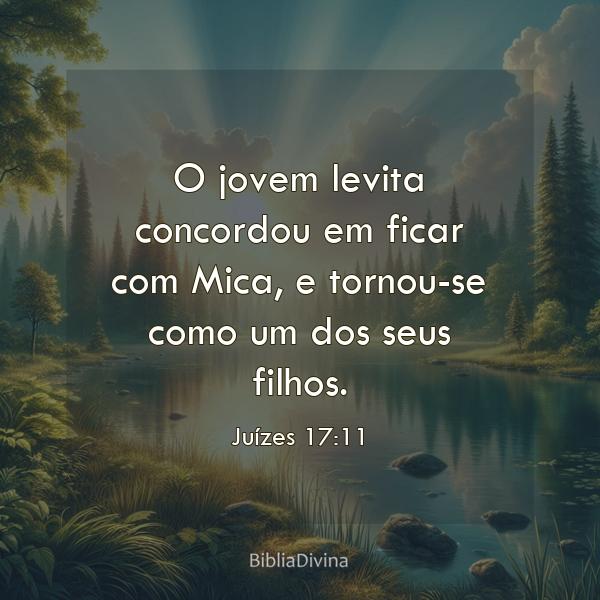 Juízes 17:11