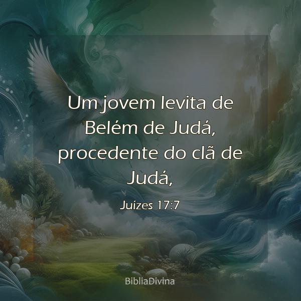 Juízes 17:7