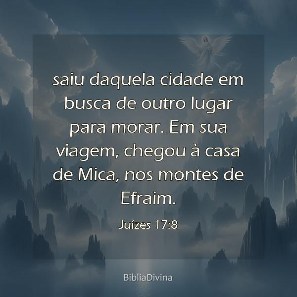 Juízes 17:8