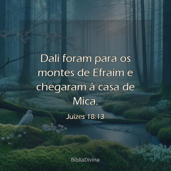 Juízes 18:13