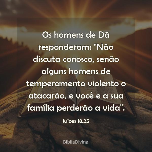 Juízes 18:25