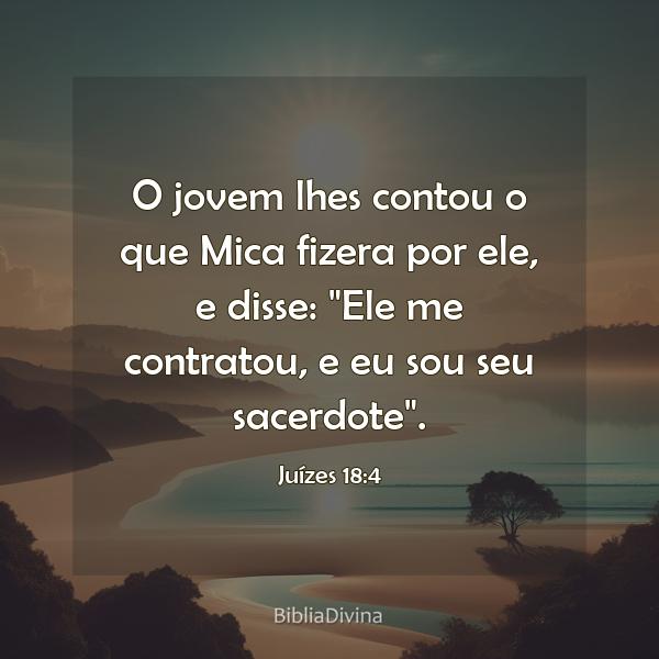 Juízes 18:4