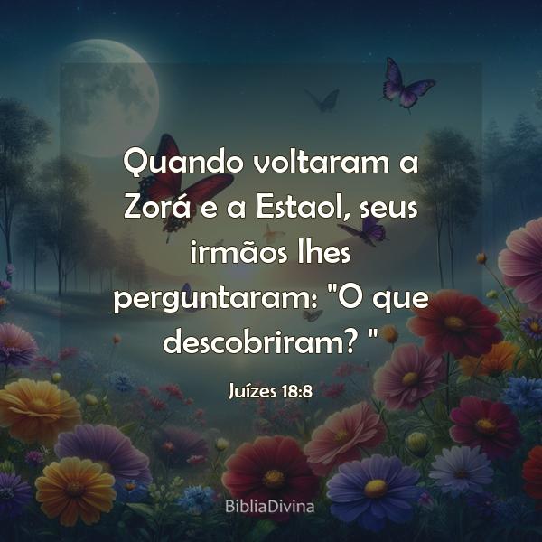 Juízes 18:8