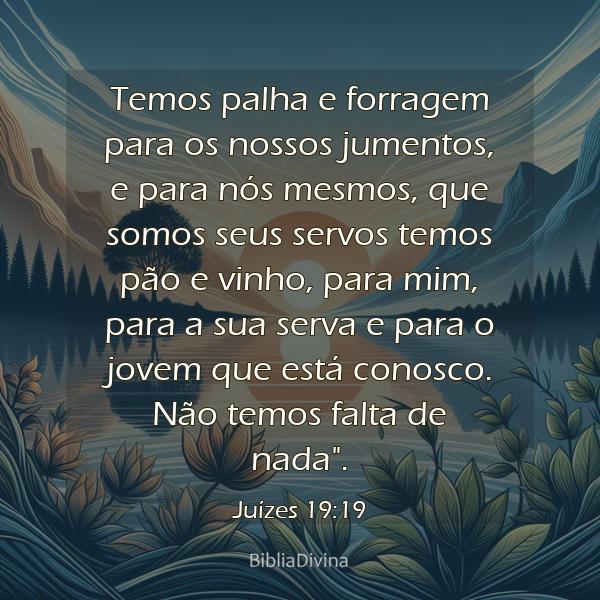 Juízes 19:19