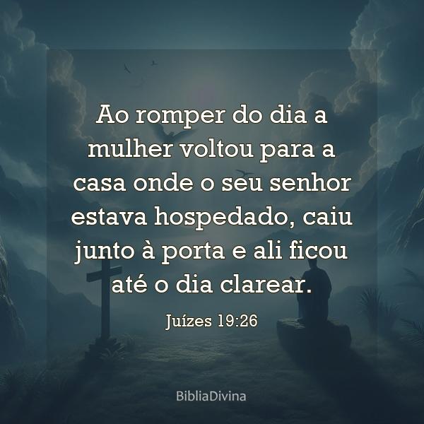 Juízes 19:26