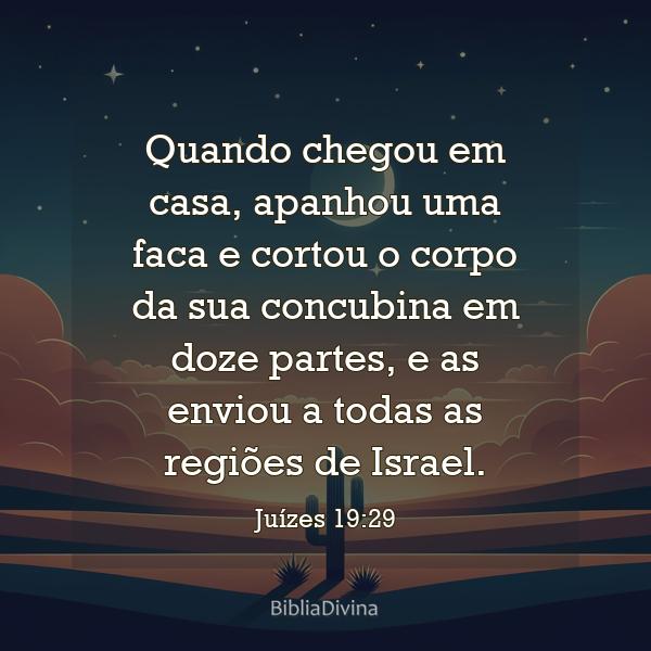 Juízes 19:29