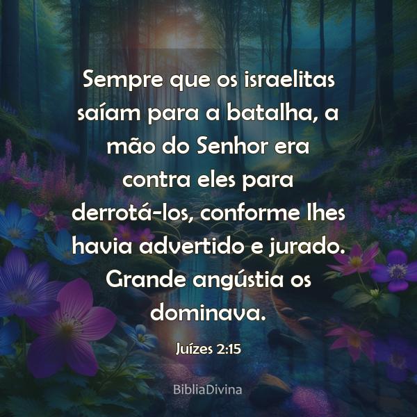 Juízes 2:15