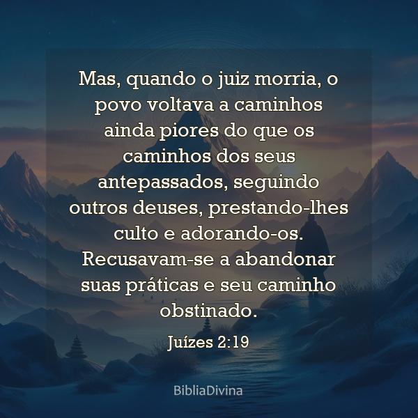 Juízes 2:19