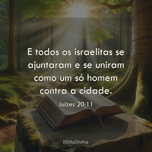 Juízes 20:11