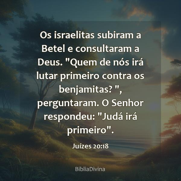 Juízes 20:18