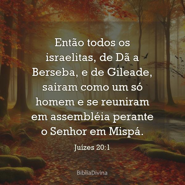 Juízes 20:1