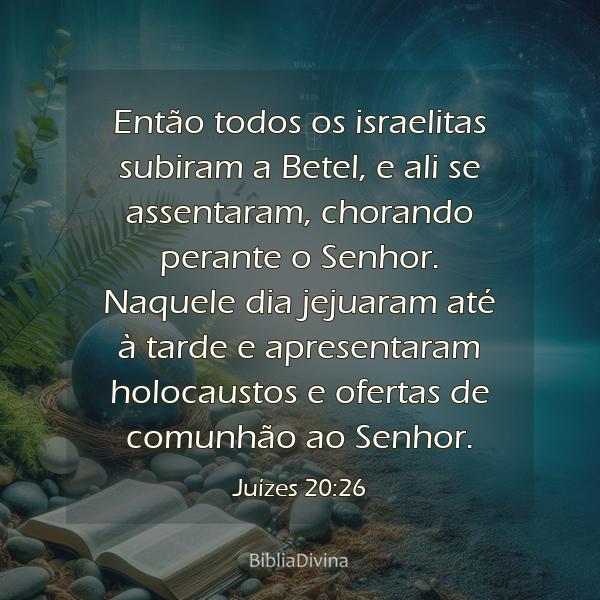 Juízes 20:26