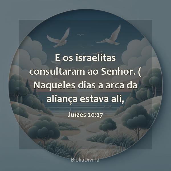 Juízes 20:27