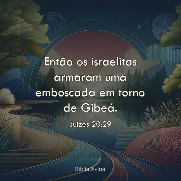 Juízes 20:29