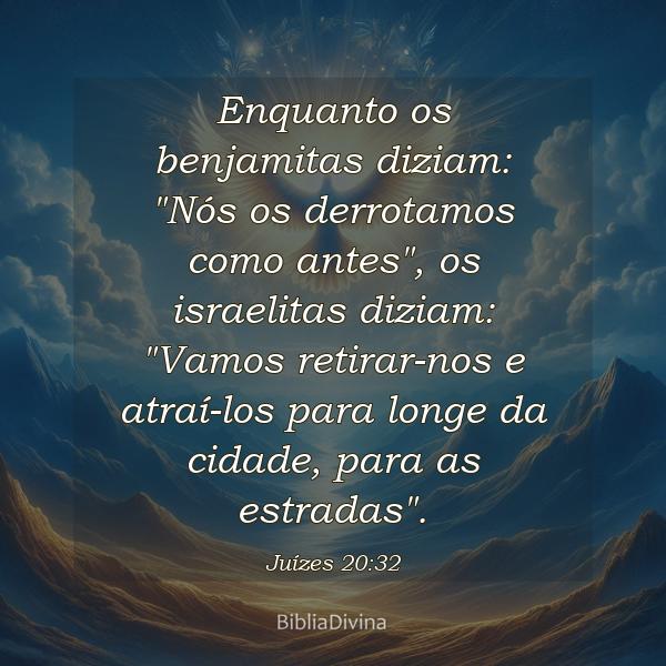 Juízes 20:32