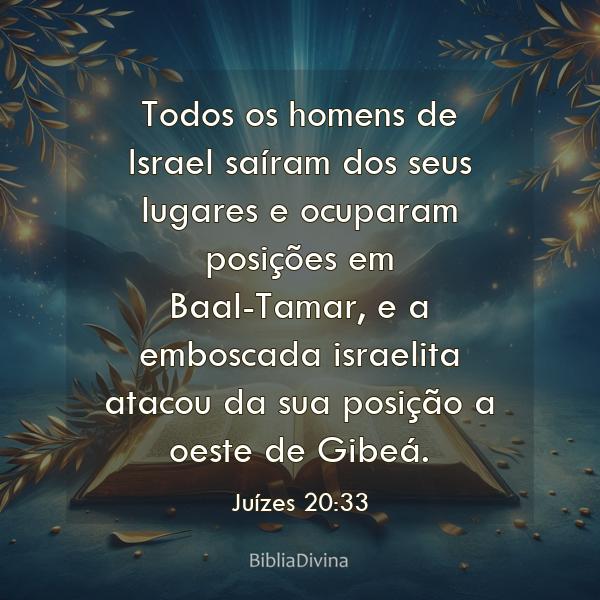 Juízes 20:33