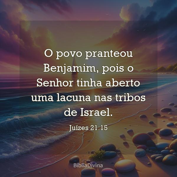 Juízes 21:15