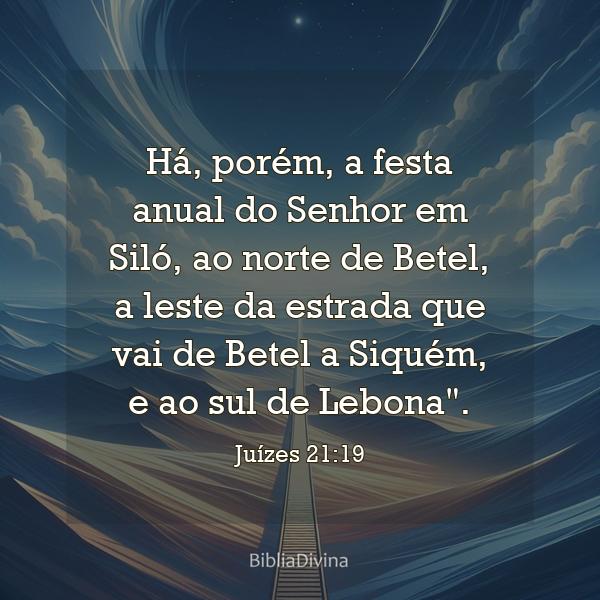 Juízes 21:19