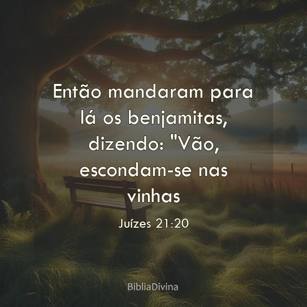 Juízes 21:20