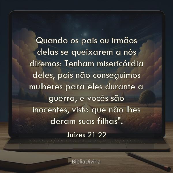 Juízes 21:22