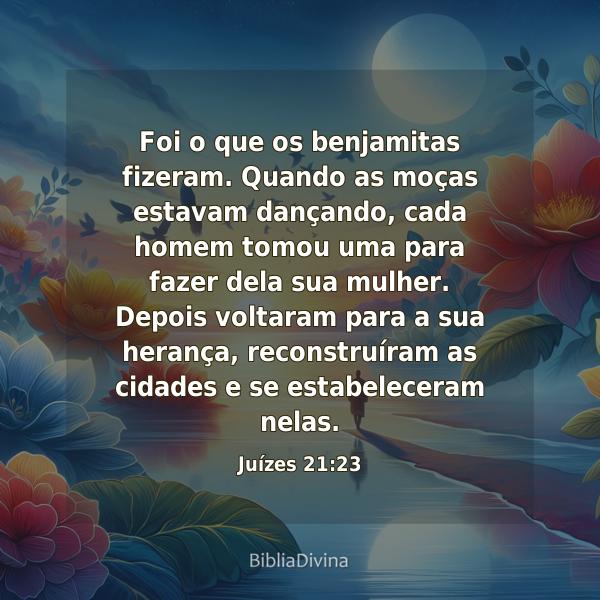 Juízes 21:23