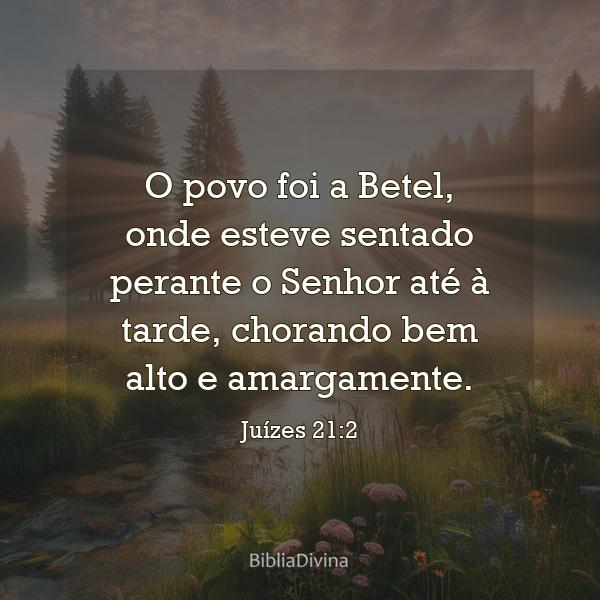 Juízes 21:2