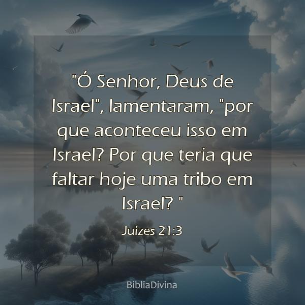 Juízes 21:3