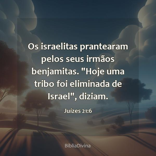 Juízes 21:6