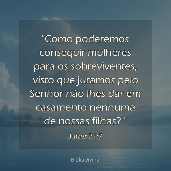 Juízes 21:7