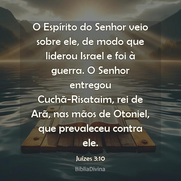 Juízes 3:10