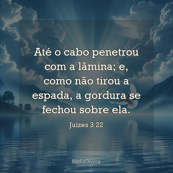 Juízes 3:22