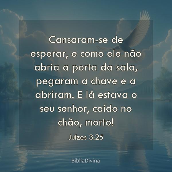 Juízes 3:25