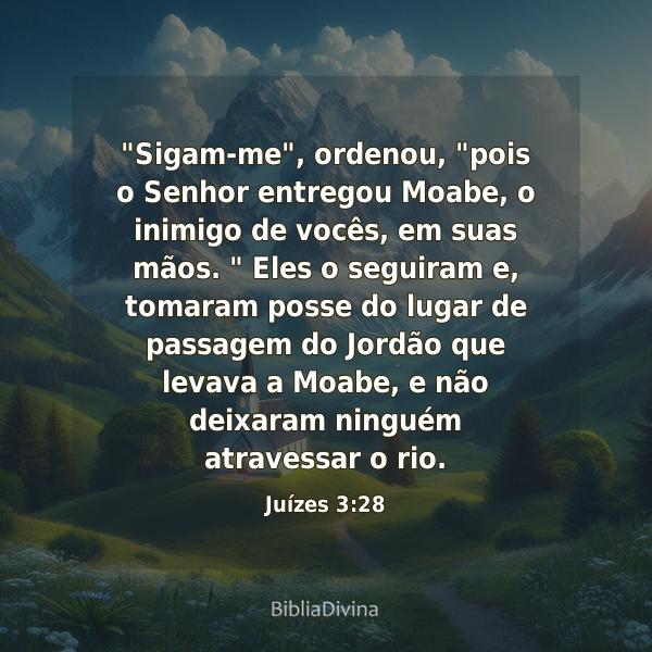 Juízes 3:28