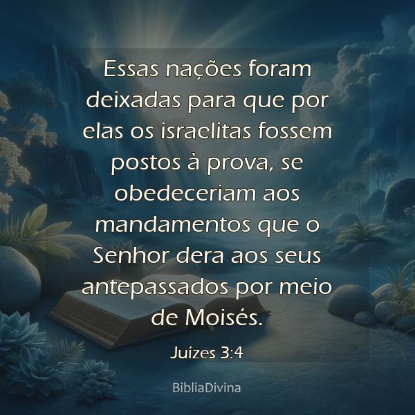 Juízes 3:4