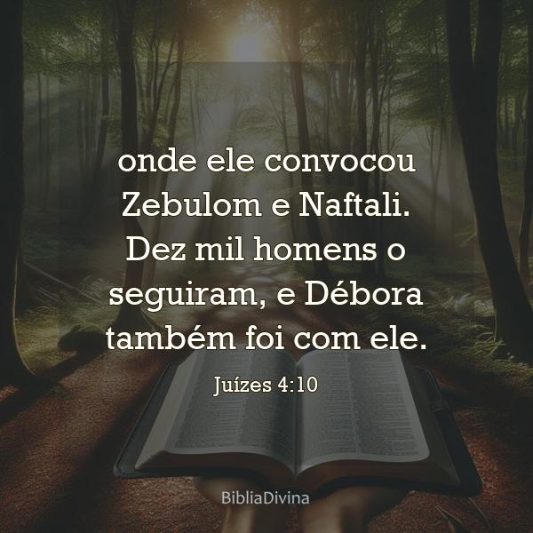 Juízes 4:10