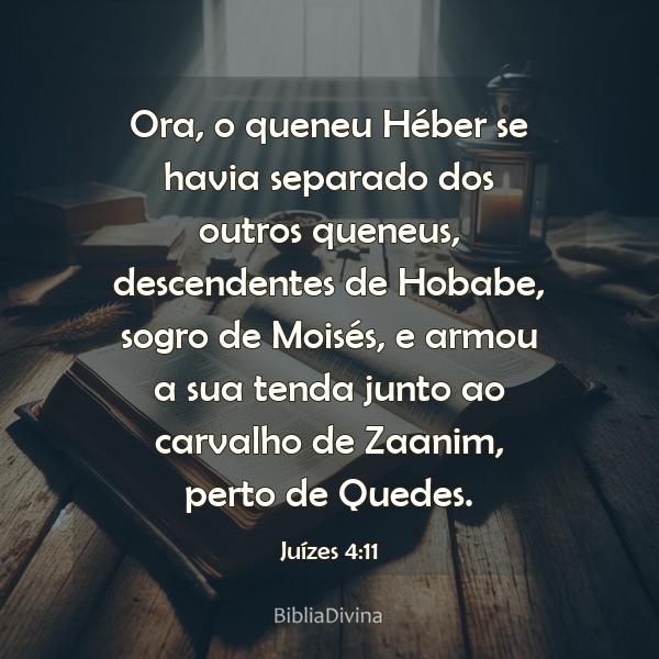 Juízes 4:11