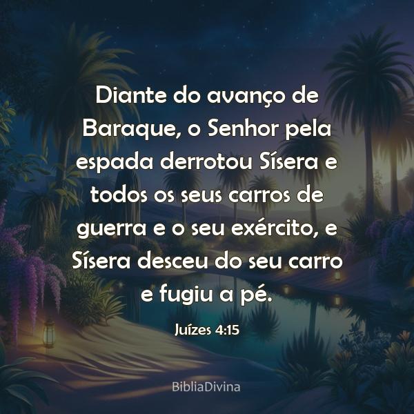 Juízes 4:15