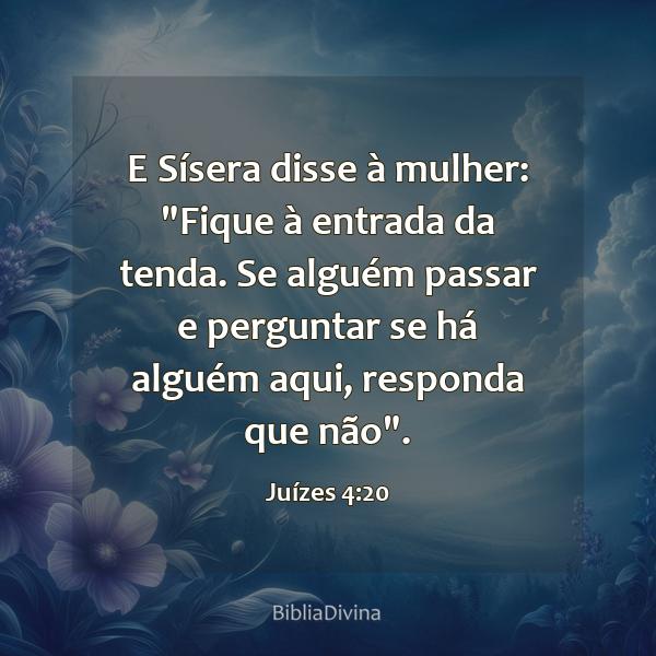 Juízes 4:20