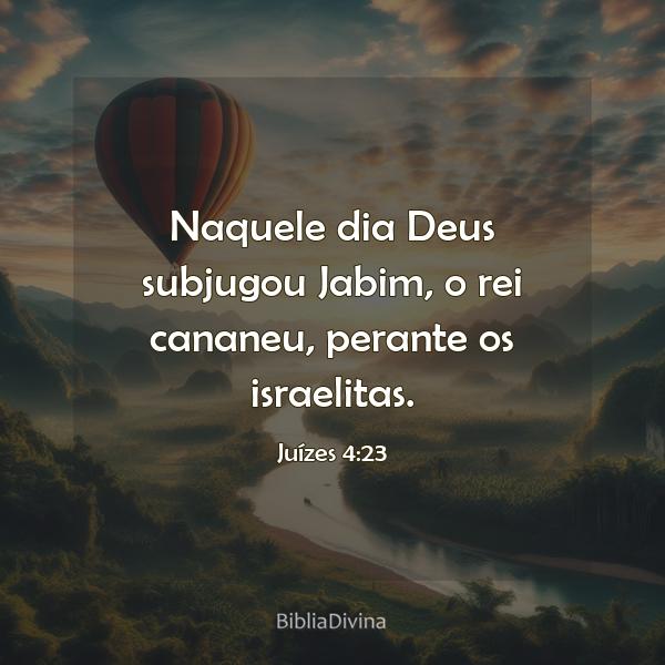 Juízes 4:23