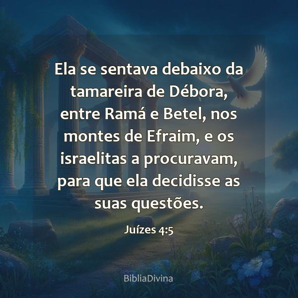 Juízes 4:5