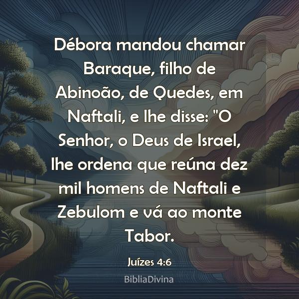 Juízes 4:6