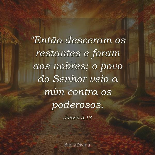 Juízes 5:13