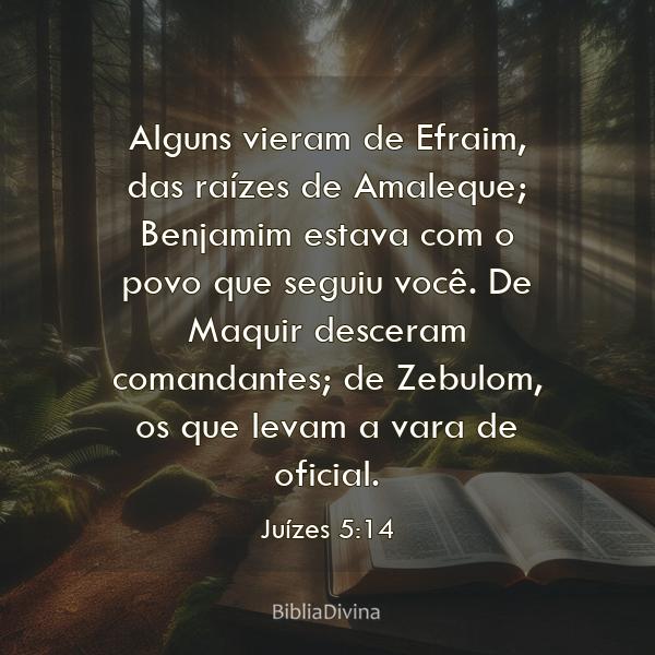 Juízes 5:14