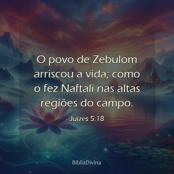 Juízes 5:18