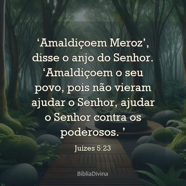 Juízes 5:23