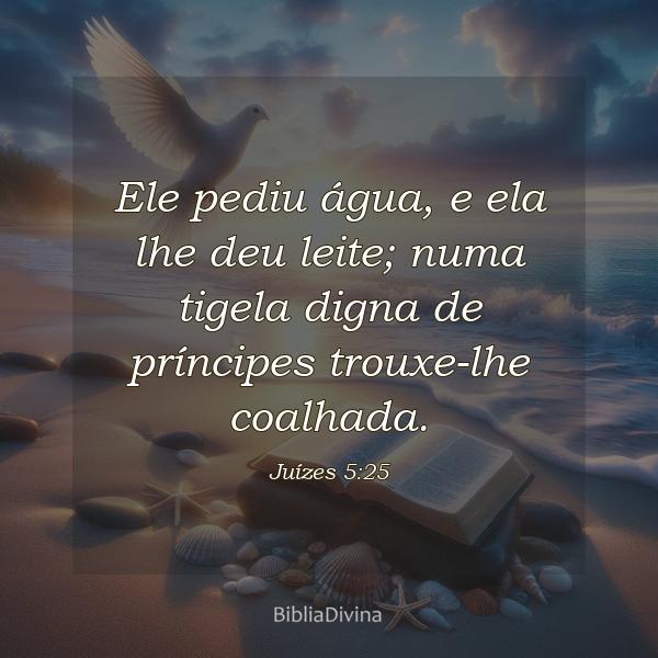 Juízes 5:25