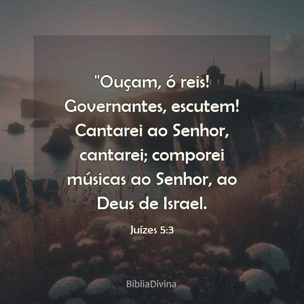 Juízes 5:3